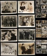 2d0815 LOT OF 38 1930S-40S 8X10 STILLS 1930s-1940s scenes & portraits from a variety of movies!