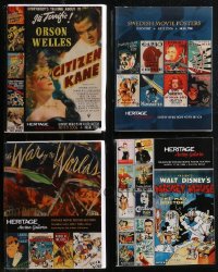 2d0649 LOT OF 4 HERITAGE 2006 MOVIE POSTER AUCTION CATALOGS 2006 many great images!