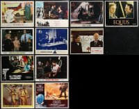 2d0432 LOT OF 19 LOBBY CARDS 1960s-1980s great scenes from a variety of different movies!