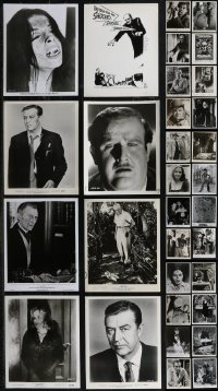 2d0814 LOT OF 38 HORROR 8X10 STILLS 1950s-1980s great portraits from several scary movies!