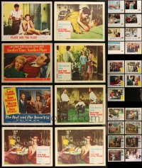 2d0402 LOT OF 37 LOBBY CARDS FROM LANA TURNER MOVIES 1950s-1970s incomplete sets from her movies!