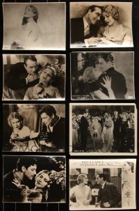 2d0453 LOT OF 10 VILMA BANKY GERMAN LOBBY CARDS 1920s great scenes from her movies!