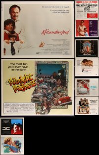 2d1190 LOT OF 10 UNFOLDED 1980S HALF-SHEETS 1980s a variety of cool movie images!