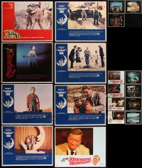 2d0433 LOT OF 19 1970S LOBBY CARDS 1970s incomplete sets from a variety of different movies!