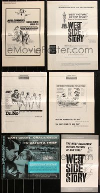 2d0519 LOT OF 4 CUT & 2 UNCUT PRESSBOOKS 1950s-1960s advertising for a variety of different movies!