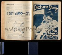 2d0614 LOT OF 1 PICTURE SHOW JULY-NOVEMBER 1933 ENGLISH MOVIE MAGAZINE BOUND VOLUME 1933 cool!