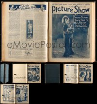 2d0613 LOT OF 1 PICTURE SHOW MAY-OCTOBER 1922 ENGLISH MOVIE MAGAZINE BOUND VOLUME 1922 cool!