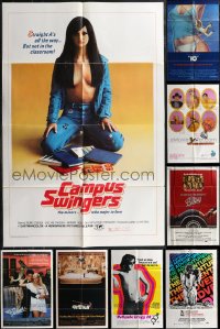 2d0326 LOT OF 11 FOLDED ONE-SHEETS 1970s-1980s great images from a variety of different movies!