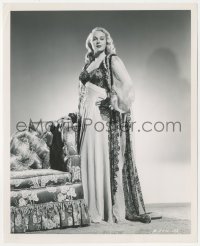 2f1797 ADELE JERGENS 8.25x10 still 1947 full-length champagne blonde in sexy gown by Ned Scott!