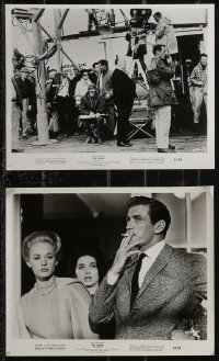 2f1744 BIRDS 2 8x10 stills 1963 great images of candid Alfred Hitchcock, Tippi Hedren & Rod Taylor!