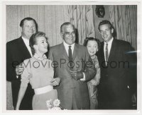 2f1821 BORIS KARLOFF/GALE STORM 8.25x10 still 1959 with Guy Madison, Hal Roach Jr & Zasu Pitts!