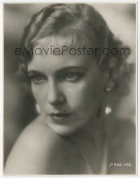 2f1889 FREAKS 7.5x9.5 still 1932 head & shoulders portrait of Olga Baclanova, Tod Browning classic!