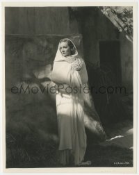 2f1892 GARDEN OF ALLAH 7.75x10 still 1936 Marlene Dietrich as devout Domini Enfilden in shadows!