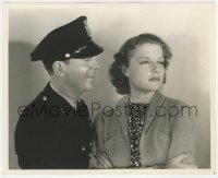 2f1906 GREAT O'MALLEY 8x10 still 1937 Pat O'Brien's joke isn't funny to Ann Sheridan, by Longworth!