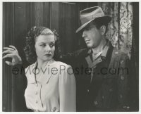 2f1928 IT ALL CAME TRUE 7.75x9.75 still 1940 Humphrey Bogart & sexy Ann Sheridan c/u by Marigold!