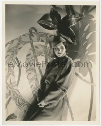 2f1937 KAY FRANCIS 8x10.25 still 1932 wondeful close portrait in one of her sophisticated outfits!