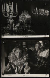 2f1761 LA BELLE ET LA BETE 2 French 8.25x10.75 stills 1947 Joseette Day, Jean Cocteau classic!