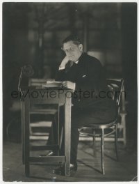 2f1962 MAX REINHARDT 7x9.5 still 1930s seated portrait of the Austrian actor/director by Abbe!