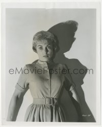 2f1995 PSYCHO 8x10 still R1969 Janet Leigh frozen in fear as Perkins approaches w/knife, Hitchcock!