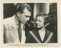 2f2009 SABOTAGE 8x10.25 still 1937 Hitchcock's The Woman Alone, Sylvia Sidney & John Loder c/u!