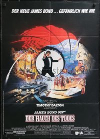 2f0454 LIVING DAYLIGHTS German 1987 Timothy Dalton as James Bond, montage by Brian Bysouth!