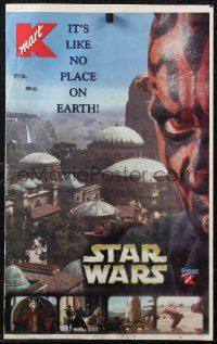 2f0469 PHANTOM MENACE catalog supplement 1999 Kmart is like no place on Earth, Star Wars merchandise!