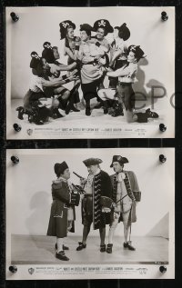 2f1609 ABBOTT & COSTELLO MEET CAPTAIN KIDD 16 8x10 stills 1953 Bud & Lou + Charles Laughton!