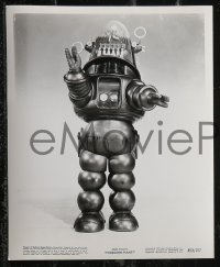 2f1726 FORBIDDEN PLANET 3 8x10 stills R1972 with best image of Robby the Robot with arms extended!