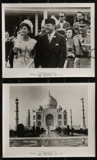 2f1658 JACQUELINE KENNEDY'S ASIAN JOURNEY 8 8x10 stills 1962 First Lady's visit to India & Pakistan!