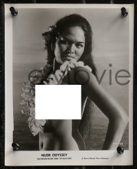 2f1661 NUDE ODYSSEY 8 8x10 stills 1962 Franco Rossi's Odissea Nuda, Love - Tahiti Style!