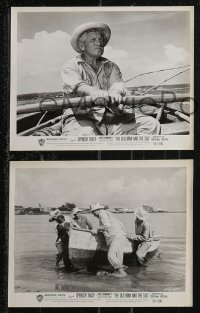 2f1698 OLD MAN & THE SEA 5 8x10 stills 1958 Spencer Tracy, Ernest Hemingway, John Sturges