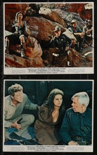 2f1644 PROFESSIONALS 9 color 8x10 stills 1966 Burt Lancaster, Lee Marvin, Robert Ryan, Cardinale!