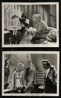 2f1713 ROMAN SCANDALS 4 8x10 stills 1933 great images of wacky Eddie Cantor and cast!