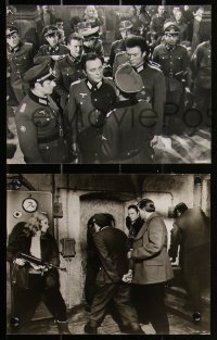 2f1686 WHERE EAGLES DARE 6 8x10 stills 1968 Clint Eastwood, Richard Burton, Mary Ure, World War II!