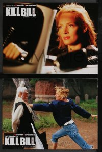 2f0464 KILL BILL: VOL. 2 10 French LCs 2004 cool images of Uma Thurman, David Carradine, Tarantino!