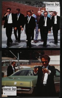 2f0466 RESERVOIR DOGS 8 French LCs 1992 Quentin Tarantino, Harvey Keitel, Steve Buscemi, Chris Penn!