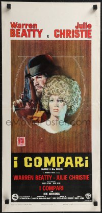 2g0441 McCABE & MRS. MILLER Italian locandina 1971 Altman, Warren Beatty, Julie Christie, Franco art