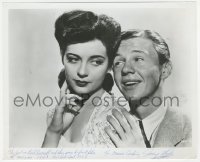 2j0285 JIMMY LYDON signed 8x10 REPRO still 1980s portrait with beautiful Gail Russell from 1943!