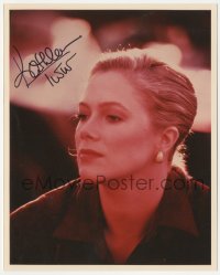 2j0132 KATHLEEN TURNER signed color 8x10 REPRO photo 2000s beautiful head & shoulders close up!