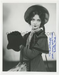 2j0301 LILLIAN GISH signed 8x10 REPRO still 1980s youthful portrait of the legendary actress!