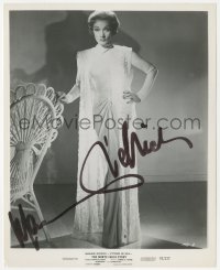 2j0313 MARLENE DIETRICH signed 8x10 REPRO still 1980s full-length portrait from Monte Carlo Story!