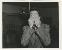 2j1811 MR. SMITH GOES TO WASHINGTON candid 8.25x10 still 1939 James Stewart whistling by Lippman!