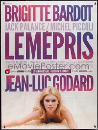 2j0454 LE MEPRIS French 1p R2013 Jean-Luc Godard, different image of sexy naked Brigitte Bardot!