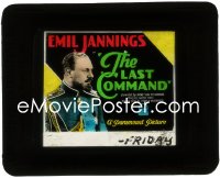 2j1701 LAST COMMAND glass slide 1928 Josef von Sternberg, great c/u of General Emil Jannings!