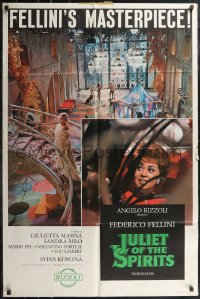 2j1116 JULIET OF THE SPIRITS export Italian 1sh 1965 Federico Fellini, Giulietta Masina!