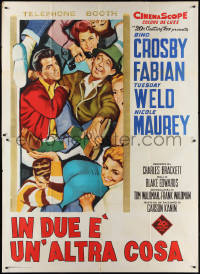 2j0613 HIGH TIME Italian 2p 1960 Blake Edwards directed, different art of Bing Fabian, Weld!