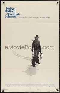 2j1112 JEREMIAH JOHNSON style C 1sh 1972 Robert Redford, Milius, directed by Sydney Pollack!