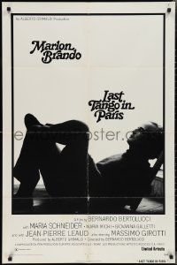 2j1127 LAST TANGO IN PARIS 1sh 1973 Marlon Brando, Maria Schneider, Bernardo Bertolucci!