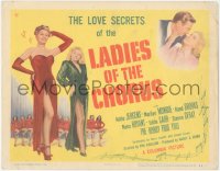 2j1330 LADIES OF THE CHORUS TC 1948 the love secrets of Marilyn Monroe at the start of her career!