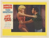 2j1467 LET'S MAKE LOVE LC #2 1960 close up of super sexy Marilyn Monroe & Frankie Vaughan!